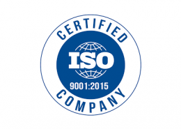 ISO 9001: 2015 CERTIFIED